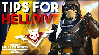 Your Guide To HELLDIVE In Helldivers 2 Tips amp Tricks For Level 9 Difficulty in Helldivers 2 [upl. by Keisling18]