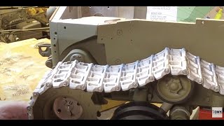 16 scale Armortek M26 Pershing RC Tank build Vid 11 Installation of Sprocket and suspension arms [upl. by Amato]