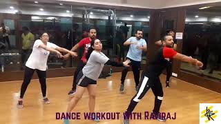 The Wakhra song  judgementall hai kya dance workout dancercise with raviraj [upl. by Nnylasor]