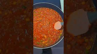 Spaghetti bolognese with vegetables for dinner 🍝🍽🫛🌽🥕😋👌 [upl. by Patrick]