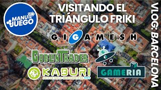 VLOG  Triángulo Friki Tiendas especializadas de juegos de mesa en Barcelona [upl. by Havens380]