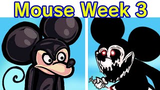 Friday Night Funkin VS Mickey Mouse FULL WEEK  Secret Songs Update FNF Mod HorrorCreepypasta [upl. by Artekal]