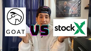 STOCKX VS GOAT  Which app is better sell on [upl. by Noryv574]