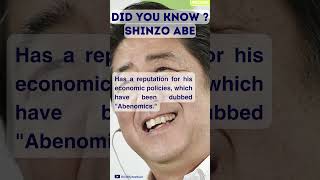 Famous Faces 🧑‍🎤👩‍🎤 Shinzo Abe [upl. by Rogerio]