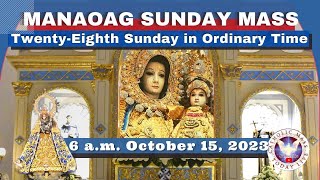 SUNDAY MASS TODAY at OUR LADY OF MANAOAG CHURCH Live 600 AM Oct 15 2023 [upl. by Nowyt33]