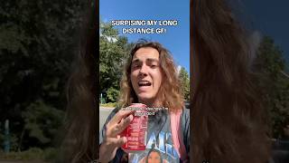 Surprising My Long Distance Girlfriend 500 Miles Away longdistancerelationship relationship [upl. by Leahcin]