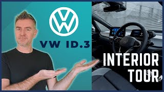 VW ID3 Interior Tour Family Pro Performance Model [upl. by Pollock754]