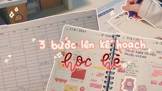 3 BƯỚC LÊN KẾ HOẠCH HỌC HÈ HIỆU QUẢ 🌻  summer study plan  jawonee [upl. by Lleinad]