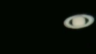 saturn SATURN THRU MY ETX125 MEADE 1900MM TELESCOPE AND 5MM EYEPIECE AT 380X JULY 2018 [upl. by Marjy]