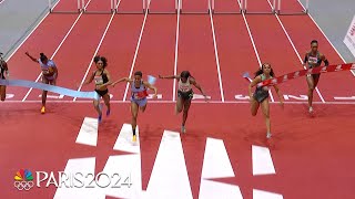 Tia Jones takes down championship caliber field for Boston 60m hurdles crown  NBC Sports [upl. by Neicul]