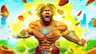 FRANKLIN Becomes A SUPER SAIYAN In GTA 5 Dragon Ball Z [upl. by Carola]