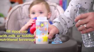 How to Transition your Baby From Baby Bottles to Sippy Cups  Enfamil [upl. by Eytak]