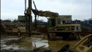 Micropile Drilling Process in Karst [upl. by Davy]