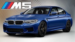 2018 BMW M5 All Color Options Interior and Exterior [upl. by Eitak]