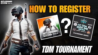 TDM TOURNAMENT KAISE JOIN KARE⁉️ TDM TOURNAMENT KAISE KHELE⁉️HOW TO REGISTER TDM TOURNAMENT⁉️ [upl. by Parrie518]