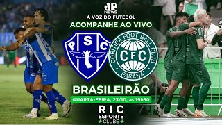 AOVIVO  PAYSANDU 2 x 1 CORITIBA  CAMPEONATO BRASILEIRO  SÉRIEB [upl. by Lanoil]