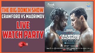 Terence Crawford vs Israil Madrimov  LIVE Boxing Watch Party [upl. by Calandra732]