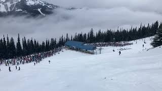 7th Heaven Pow Panic Whistler Blackcomb [upl. by Jasen41]