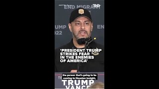 Border Patrol leader President Trump strikes fear in the enemies of America [upl. by Enilhtak64]