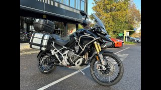 TRIUMPH TIGER 1200 RALLY EXPLORER 2022 KM22 NBK [upl. by Yorgos]