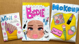 Roblox Makeup baddies Blind bag Paper 💅 ASMR 💖 satisfying opening blind box  NEKEN DANA [upl. by Brendan]