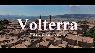 Volterra  Toscana  Italia  4K Cinematic Drone Footage  DJI Mini 4 Pro [upl. by Eirroc]