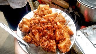 Kachalu Chaat Recipe  Street Food  Taro Root Chaat  By A New Chapter [upl. by Catima738]