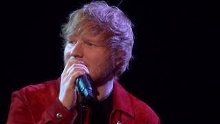 Ed Sheeran  Supermarket Flowers Live from the BRITs 2018 [upl. by Reivad259]