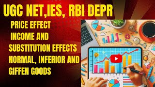 Income effect Substitution effect and PRICE EFFECT  UGC NET ECONOMICSIESRBI DEPR [upl. by Barth953]