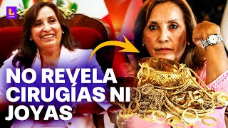 Boluarte no responde sobre cirugías y caso Rolex quotEsas preguntas tendenciosas no generan interésquot [upl. by Careaga]