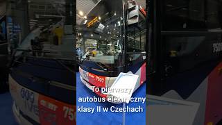 Pierwszy elektrobus klasy II w Czechach czyli Iveco Crossway Elec httpstransinfoplinfobus [upl. by Annelise]