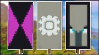 Minecraft  All Naturally Generating Banners [upl. by Colver452]