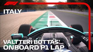 Valtteri Bottas P1 Lap From Qualifying  2021 Italian Grand Prix  Pirelli [upl. by Tallbott]