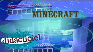 Bibi et Quentin  MINECRAFT le monde de glace  4 [upl. by Nwahshar]