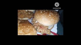 Zinger Burgers ASMR [upl. by Hagan]