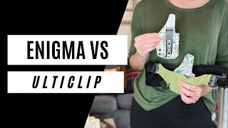 The BEST Concealed Carry Option for Leggings UltiClip vs Enigma Holster [upl. by Nosiram]