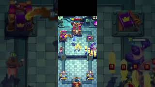 Almost got a three cown👑clashroyale gaming supercell clashroyalememes fypgameplay [upl. by Inhoj]