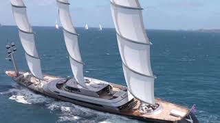 The Sailing Superyacht Collection  Dykstra Naval Architects [upl. by Ahsian207]