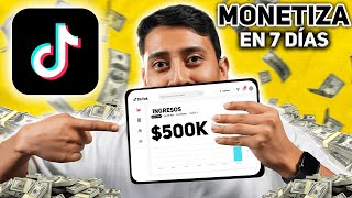 Cómo monetizar una cuenta de TikTok 2024 LATAM 😱💰 [upl. by Seidel801]