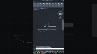 AutoCAD arc 3point command [upl. by Norted25]