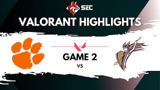 CONVERSE DESTROYS CLEMSON ON ICEBOX  Clemson vs Converse  Valorant Highlights  Game 2 [upl. by Cosenza765]