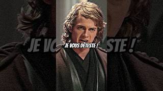 🔴Pourquoi Anakin dit ça à Obi Wan sur Mustafar à propos des Jedi 🔵 shorts shortclip starwars [upl. by Neelyaj151]