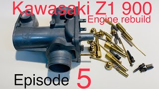 Kawasaki Z1 900 engine rebuild  Episode 5 [upl. by Clinton]