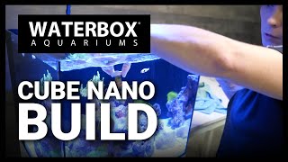 Waterbox Aquariums CUBE 20 Build  Saltwater Aquariums Made Easy [upl. by Thordia]