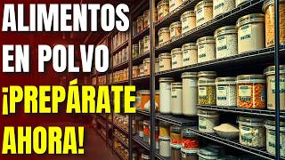 10 Alimentos en Polvo Que Duran PARA SIEMPRE 30 Años de Vida Útil [upl. by Vite317]