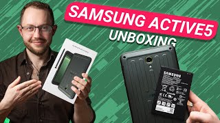 Samsung Galaxy Tab Active5 Unboxing amp Hands On [upl. by Hertberg284]