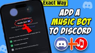 How to add a music bot to discord  Play music to discord [upl. by Aibar]