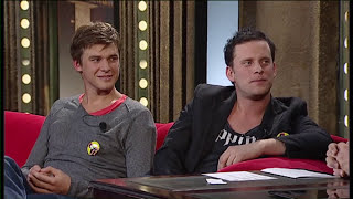 1 Jakub Prachař a Vojta Dyk  Show Jana Krause 25 1 2013 [upl. by Nelleyram]