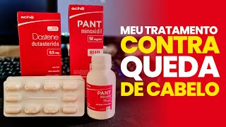 MEU TRATAMENTO COM DUTASTERIDA E MINOXIDIL [upl. by Ivonne]