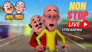 Non Stop Motu  Patlu  मोटू पतलू  4 Hours motupatlu motupatlukijodi motupatlucartoon [upl. by Mohsen57]